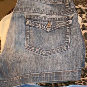 FADED GLORY SHORTS IN SIZE 12 AND U CAN WEAR WITH ANYTHING U PLEASE!